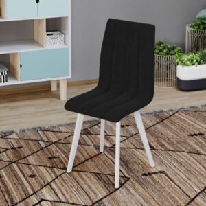 Scaun Karma Tapitat Negru – Havana 19