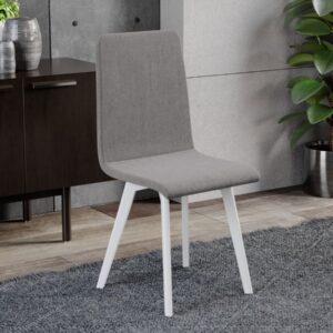 Scaun Rosa Gri – Rino 88 – Tip Scoica Tapitat