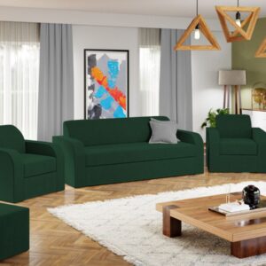 Set Canapea si Fotolii Mini Verde