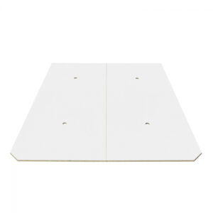 Suport saltea de pat cu orificii aerisire, PAL, alb, 140×190 cm