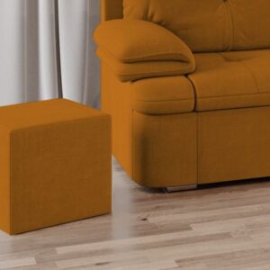 Taburet Cub Portocaliu