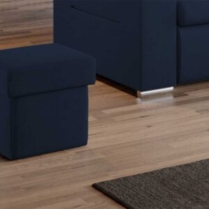 Taburet Patrat Albastru