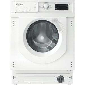 Masina de spalat rufe cu uscator incorporabila Whirlpool BI WDWG 751482 EU N, 1400 RPM, 7 kg spalare, 5 kg uscare, Clasa D/E