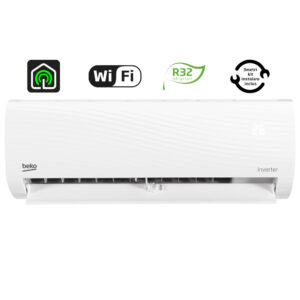 Aparat aer conditionat Beko BRHPG120, Wi-Fi HomeWhiz, Clasa A++, 12000 BTU, Kit de instalare inclus, Alb