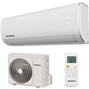 Aparat de aer conditionat Heinner Crystal HAC-CR09KITWIFI, Wifi, 9000 BTU, Autocuratare, Functie Turbo, Clasa A++, Alb