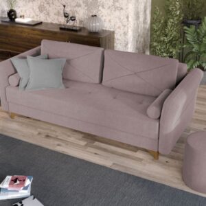 Canapea Bali Roz Pudrat