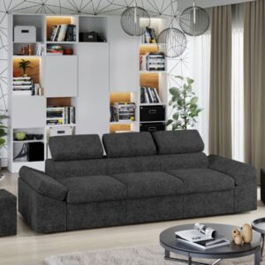 Canapea Extensibila Magic Plusata Gri Inchis