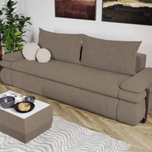 Canapea Extensibila Molly Cappuccino