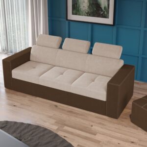 Canapea Paloma Crem / Maro