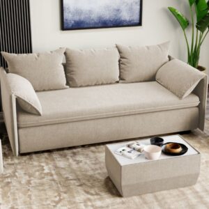 Canapea Extensibila Vanilla Crem