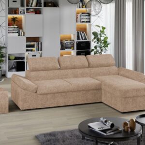 Coltar Extensibil Jamaica Plusat Bej