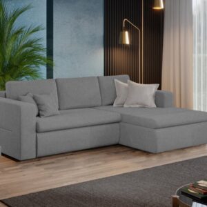 Coltar Extensibil Rita Gri Deschis