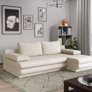 Coltar Extensibil Sensi plusat aspect lana alba