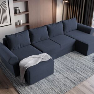 Coltar U Extensibil Bonito bleumarin