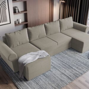 Coltar U Extensibil Bonito crem