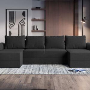 Coltar U Extensibil Bonito gri antracit