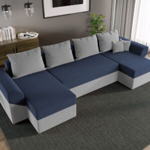 Coltar U Extensibil Cali gri / petrol