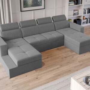 Coltar U Extensibil Paloma gri deschis