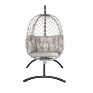 Leagan suspendat PALERMO, bej, 124x118x186 cm