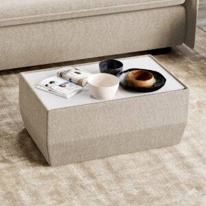 Masa cafea tapitata Revi Barrel 04