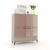 Comoda living CUBO 120, 4U, Italian, Oak, Cappuccino Gloss