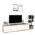 Comoda TV living CUBO 180, 1U, 2 sertare, Clasic, Oak, Vizon