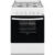 Aragaz mixt Zanussi ZCK67211WA, Cuptor electric, Grill, 4 Arzatoare, Alb