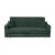 Canapea CORINNE LUX extensibila, 3 locuri, cu lada depozitare, verde smarald, 220x90x96 cm