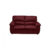 Canapea LUXOR 2L fixa, 2 locuri, bordo, 171x95x95 cm