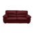 Canapea LUXOR 3L extensibila, 3 locuri, bordo, 215x95x95 cm