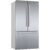 Combina frigorifica Bosch MultiDoor KFF96PIEP, 573 l, No Frost, FreshSense, Airfresh Filter, Super Cooling, MultiAirflow, Home Connect, Dezghetare automata, Argintiu, Clasa E